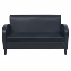 VidaXL 245587 canapé 2 siège(s) Noir