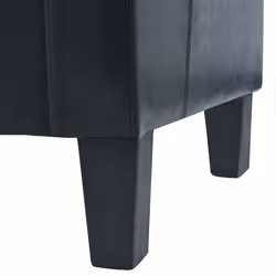 VidaXL 245587 canapé 2 siège(s) Noir - Vue supplémentaire 6