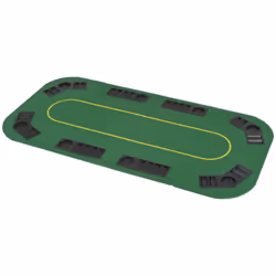 Accueillez un jeu de poker professionnel dans le confort de votre foyer. Le rembourrage vert spécial permet de glisser facile ...