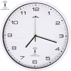 Avec notre horloge murale radiocommandée, vous saurez toujours l'heure exacte ! L'horloge peut recevoir un signal horaire et ...