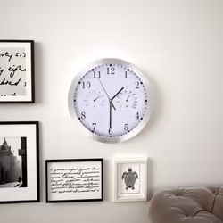 Notre horloge murale sera un excellent supplément à la décoration de votre chambre ! Équipée de mouvements à quartz de haute ...