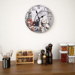 Vidaxl - Horloge murale vintage 30 cm