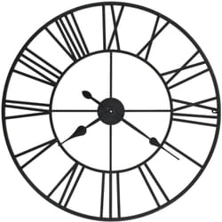 Vidaxl - Horloge murale vintage avec mouvement à quartz Métal 80 cm xxl