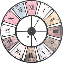 Vidaxl - Horloge murale vintage avec mouvement à quartz 60 cm xxl
