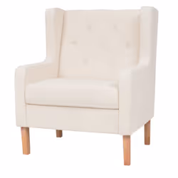 VidaXL 274928 canapé 2 siège(s) Crème, Blanc - Vue supplémentaire 5