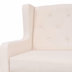 VidaXL 274928 canapé 2 siège(s) Crème, Blanc - Vue supplémentaire 8