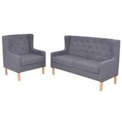 VidaXL 274932 canapé 2 siège(s) Gris