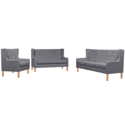 VidaXL 274935 canapé 3 siège(s) Gris