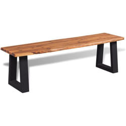 Vidaxl - Banc en bois d'acacia massif 160 cm