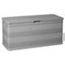 vidaXL Boîte de rangement de jardin gris 117x45x56 cm - TU