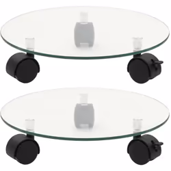 Déplacez facilement vos plantes en pot ou vos fleurs avec nos porte-plantes roulants pratiques ! Avec leur design compact et ...