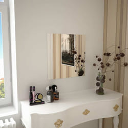 Vidaxl - Miroir mural carré 50 x 50 cm Verre