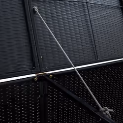 VidaXL 43887 Couverture Noir 1 pièce(s) - Vue supplémentaire 8