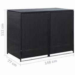 VidaXL 43887 Couverture Noir 1 pièce(s) - Vue supplémentaire 9