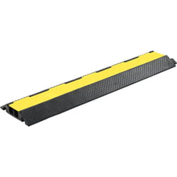 Vidaxl - Rampe de protection de câble 2 canaux caoutchouc 101,5 cm
