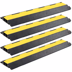 Description générale Ce jeu de 4 rampes de protection de câble à double canal est conçu pour dissimuler et protéger efficacem ...