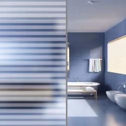 Description générale Avec ce film de protection contre les éclaboussures, votre chambre à coucher, salle de bain ou bureau ga ...