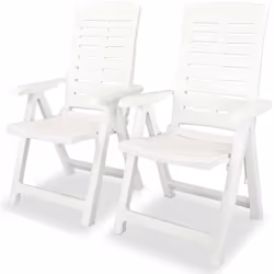 Description générale Ces chaises de jardin résistantes aux intempéries sont un excellent ajout à votre jardin ou patio. Parfa ...