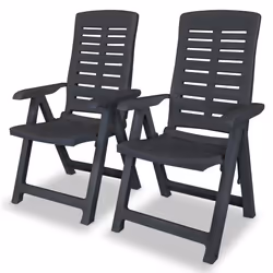 VidaXL 43897, Terrace, Plastique, Anthracite, 600 mm, 610 mm, 1080 mm