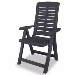 VidaXL 43897 chaise d'extérieur Terrace Plastique Anthracite
