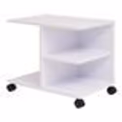 VidaXL 245724, Blanc, 4 étagères, Bois, Bois, 5 kg, 30 kg