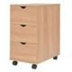 vidaXL Meuble à tiroirs 33x45x60 cm Chêne - TU