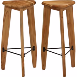 Ces tabourets de bar rustiques seront un supplément indémodable à un restaurant ou à un bar, mais aussi au salon ou à la sall ...