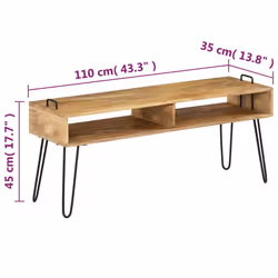VidaXL 246021 Support TV et centre de divertissement - Vue supplémentaire 8