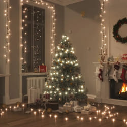 Guirlande lumineuse et 600 LED 60 m 8 effets lumineux IP44 Blanc chaud - TU