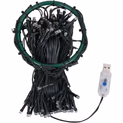 Ces guirlandes lumineuses LED sont spécialement conçues pour décorer votre sapin de Noël et créeront une atmosphère agréable. ...