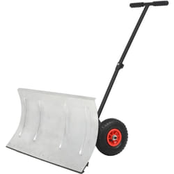 Vidaxl - Chasse-neige manuel avec roues 100 x 44 cm