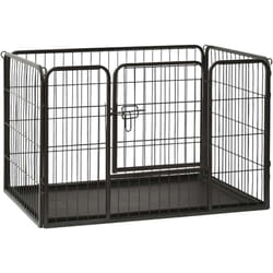 Vidaxl - Parc pour chiots Acier 91,5x59x61 cm