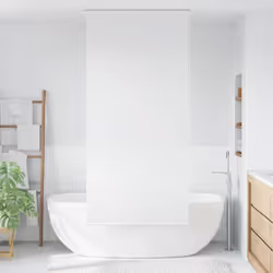 Notre store roulant de douche est une alternative idéale à un rideau de douche conventionnel ou à un séparateur de salle de b ...