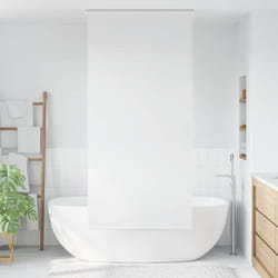 Vidaxl - Store roulant de douche 100x240 cm Blanc