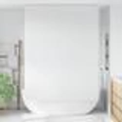 vidaXL Store roulant de douche 160x240 cm Blanc - TU