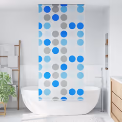 Notre store roulant de douche est une alternative idéale à un rideau de douche conventionnel ou à un séparateur de salle de b ...
