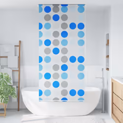 Notre store roulant de douche est une alternative idéale à un rideau de douche conventionnel ou à un séparateur de salle de b ...