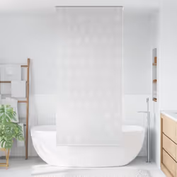 Notre store roulant de douche est une alternative idéale à un rideau de douche conventionnel ou à un séparateur de salle de b ...