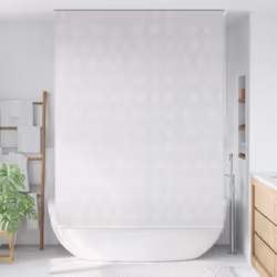 Notre store roulant de douche est une alternative idéale à un rideau de douche conventionnel ou à un séparateur de salle de b ...