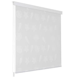vidaXL Store roulant de douche 160x240 cm Étoile de mer - TU