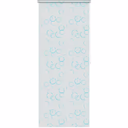 Notre store roulant de douche est une alternative idéale à un rideau de douche conventionnel ou à un séparateur de salle de b ...