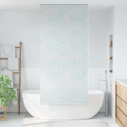 vidaXL Store roulant de douche 120x240 cm Bulle - TU