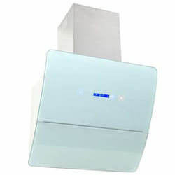 VidaXL Hotte murale acier inoxydable 756 m³/h 60 cm blanc