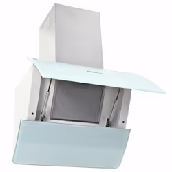 VidaXL Hotte murale acier inoxydable 756 m³/h 60 cm blanc