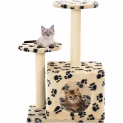 Offrez à vos amis félins un avant-goût du luxe avec notre arbre à chat rempli de fonctionnalités ! Ce centre de jeu pour chat ...