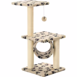 Avec cet arbre de chat de qualité supérieure, vos chats peuvent gratter, percher, cacher, grimper et se détendre à leur guise ...