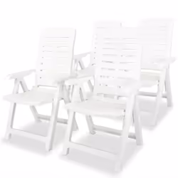 Description générale Ces chaises de jardin résistantes aux intempéries sont idéales pour agrémenter votre jardin ou patio. Pa ...