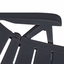 VidaXL 275071 chaise d'extérieur Terrace Plastique Anthracite - Vue supplémentaire 7