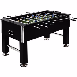 vidaXL Table de football Acier 60 kg 140 x 74,5 x 87,5 cm Noir - TU
