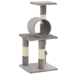 Vidaxl - Arbre à chat avec griffoirs en sisal 65 cm Gris